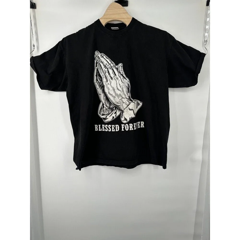 Shaka Tshirt Mens 4XL‎ Original Kamehameha's Black Stains Prying Hands